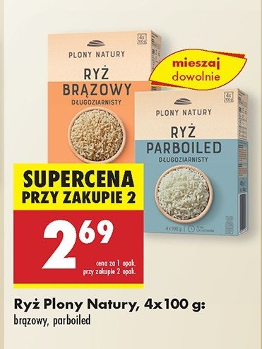 Ryż parboiled Plony natury promocja