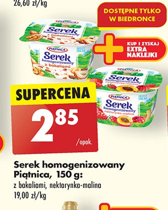 Jogurt z bakaliami Piątnica promocja