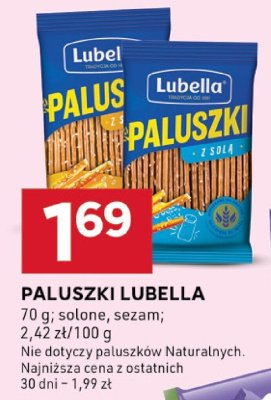 Paluszki Lubella promocja w Stokrotka