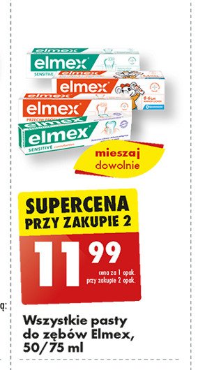 Pasta do zębów Elmex sensitive promocja