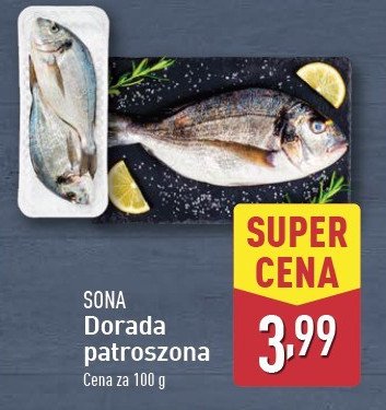 Dorada patroszona Sona promocja