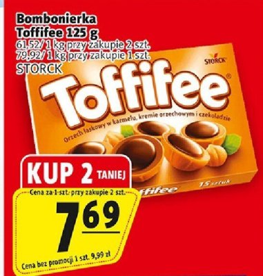 Bombonierka Toffifee 125 g promocja w Prim Market