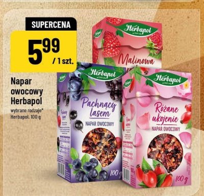 Napar owocowy  promocja w POLOmarket