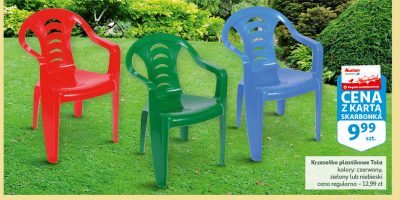 Krzesełko plastikowe tola promocja