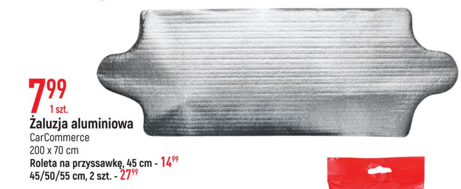 Roleta przeciws艂oneczna 2 x 50 cm Carcommerce promocja