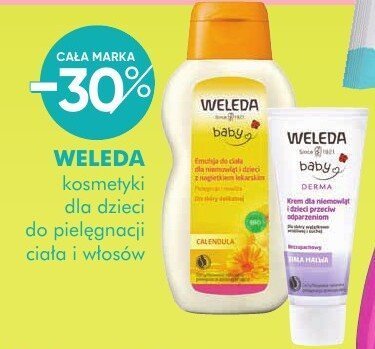 Kosmetyki dla dzieci WELEDA promocja w Super-Pharm