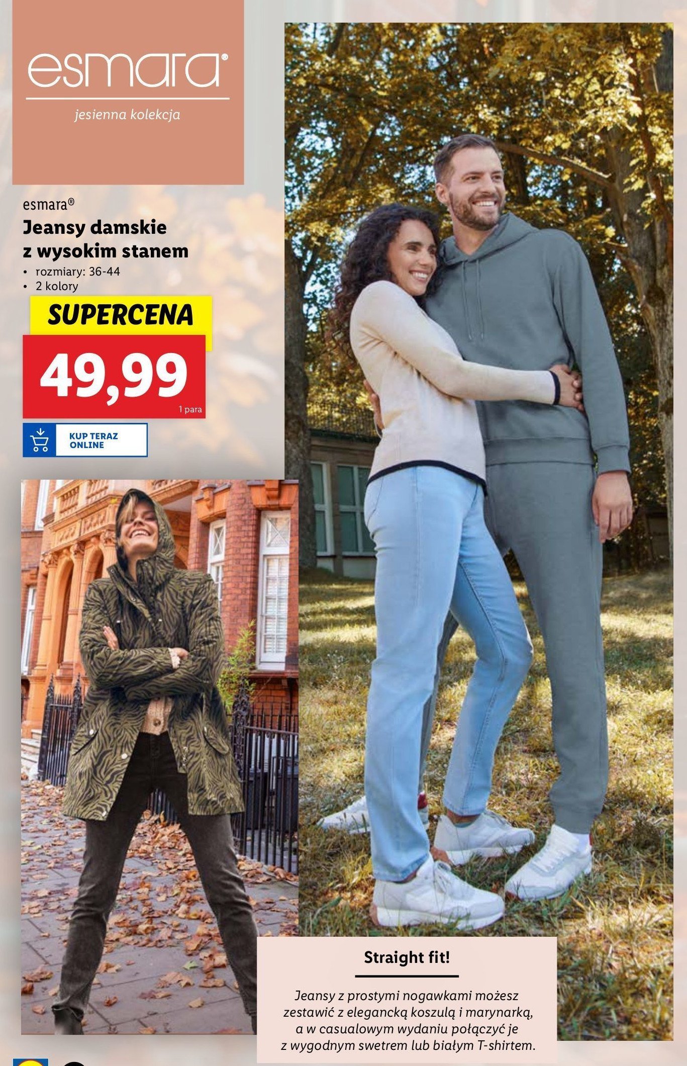 Spodenki jeansowe 36-44 Esmara promocja