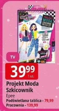 Projekt Moda Szkicownik promocja w Leclerc