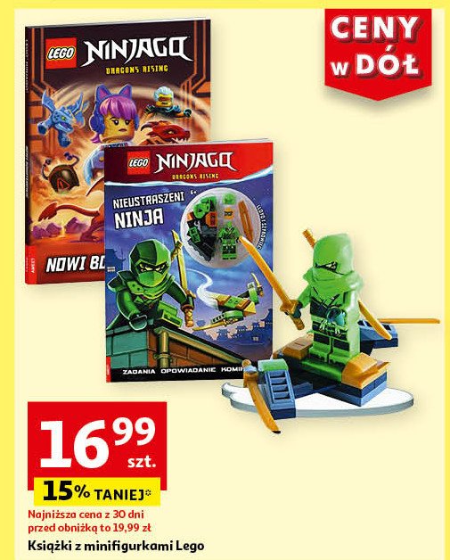 Nowi bohaterowie Lego ninjago promocja