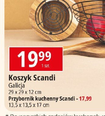 Przybornik kuchenny scandi Galicja promocja