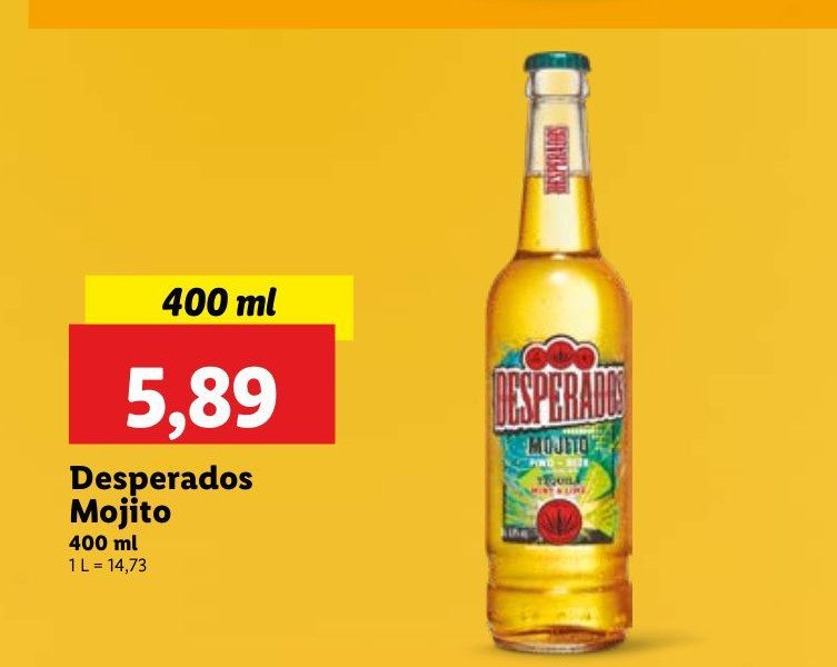 Piwo Desperados mojito Grupa 偶ywiec desperados promocja