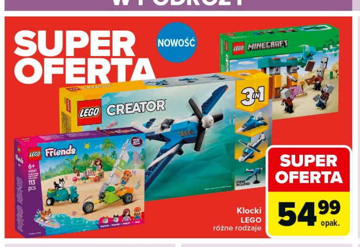 Klocki 31160 Lego creator promocja w Carrefour Market