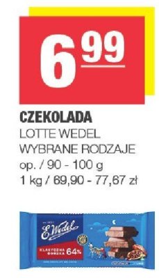 Czekolada promocja w SPAR