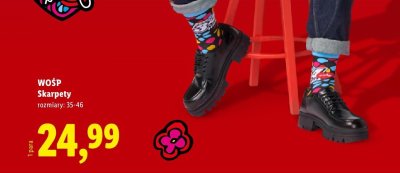 Skarpety rozmiary: 35-46 promocja w Lidl