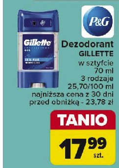 Dezodorant cool wave Gillette endurance promocja