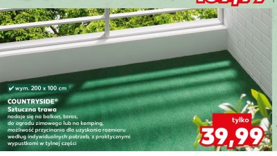 Sztuczna trawa 100 x 200 cm K-classic countryside promocja