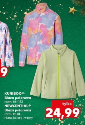 Bluza polarowa KUNIBOO, NEWCENTIAL promocja w Kaufland