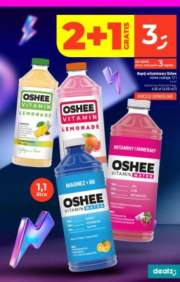 Napój witaminowy Oshee różne rodzaje promocja w Dealz