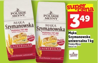 Mąka Szymanowska uniwersalna 1 kg promocja w TOPAZ