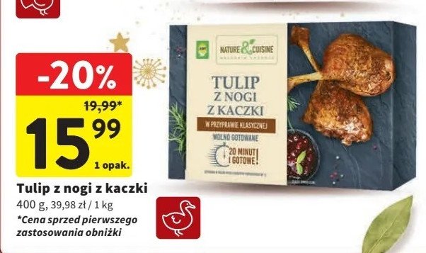 Tulip z nogi kaczki w przyprawie klasycznej Ami promocja