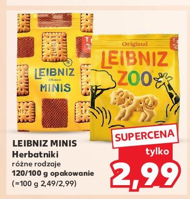 Herbatniki choco Leibniz minis Leibniz bahlsen promocja