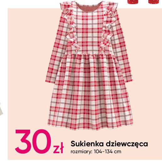 Sukienka dziewczęca 104-134 cm promocja