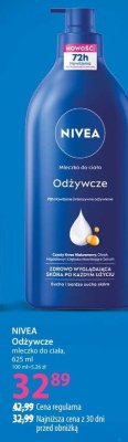 Mleczko NIVEA Odżywcze mleczko do ciała, 625 ml promocja w Hebe