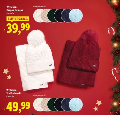 Szalik damski  promocja w Lidl