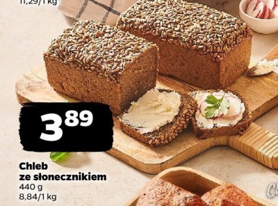 Chleb ze słonecznikiem promocja w Netto