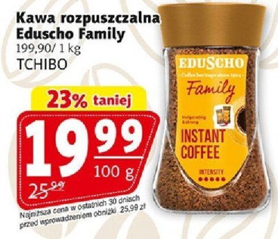 Kawa rozpuszczalna Eduscho Family promocja w Prim Market