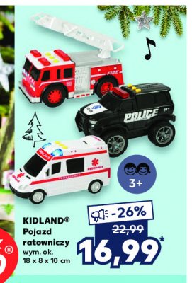 Pojazd ratunkowy straż Kidland promocja