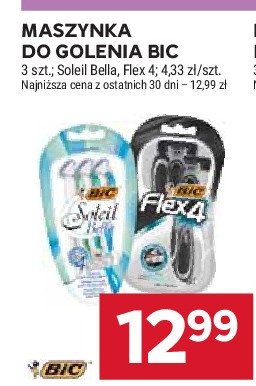 Maszynka do golenia Bic flex 4 promocja