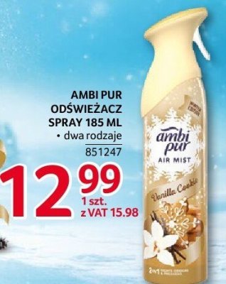 Odświeżacz spray Ambi Pur 185 ml - dwa rodzaje promocja w Selgros