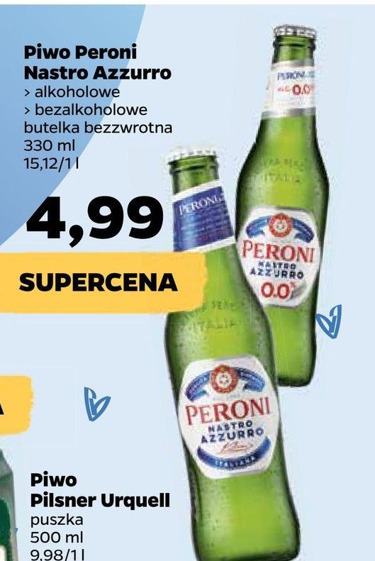 Piwo Peroni 0.0% promocje