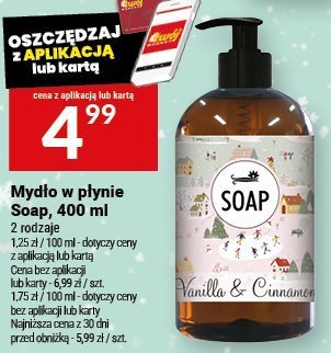 Mydło w płynie Soap 400 ml promocja w Twój Market