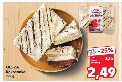 Ciasto kokosanka Olsza promocja