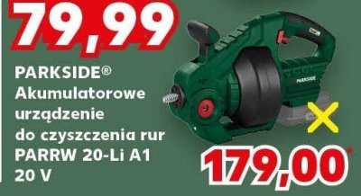 Urządzenie akumulatorowe do czyszczenia rur PARRW 20-Li A1 20 V promocja w Kaufland