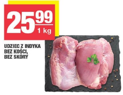 Udziec z indyka bez kości, bez skóry promocja w SPAR