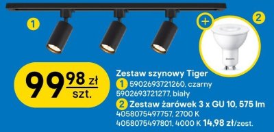 Zestaw szynowy Tiger promocja w Castorama
