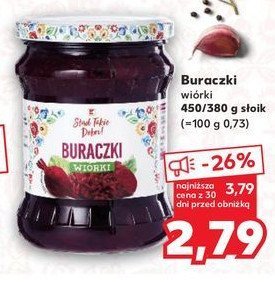 Buraczki wiórki K-classic stąd takie dobre! promocja