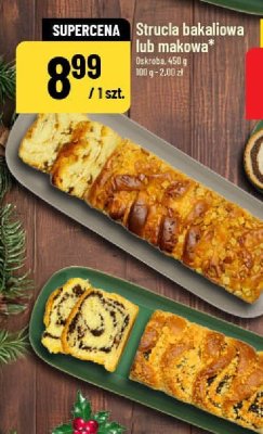 Strucla bakaliowa lub makowa oskroba 450 g promocja w POLOmarket