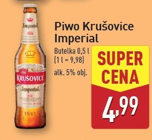 Piwo Krusovice imperial promocja