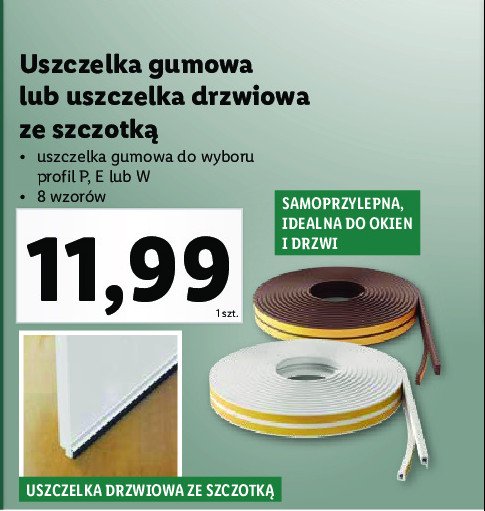 Uszczelka gumowa do okien i drzwi profil p br膮zowa promocja