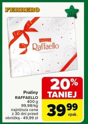 Praliny RAFFAELLO FERRERO promocja w Carrefour