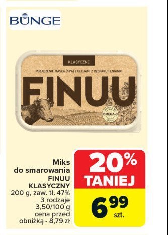 Miks do smarowania Finuu miks klasyczne promocja w Carrefour