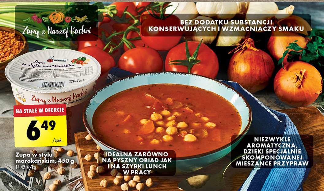 Zupa w stylu marokańskim Biedronka promocja