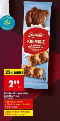 Ciasteczka Kremisie  promocja w Biedronka