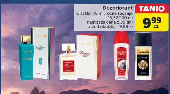 Dezodorant La rive cash promocja