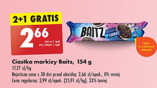 Ciastka markizy Baitz promocja