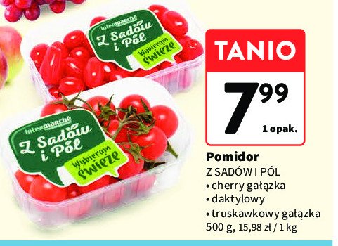 Pomidory cherry Z sadów i pól promocja